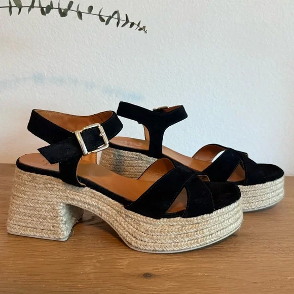 Sézane | Manon Espadrilles | Black - Picture 8 of 17